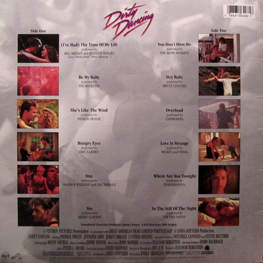 Various : Original Soundtrack From The Vestron Motion Picture - Dirty Dancing (LP, Album, Comp, Hau)