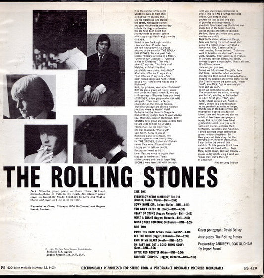 The Rolling Stones : The Rolling Stones, Now! (LP, Album, RE, RP, AL )