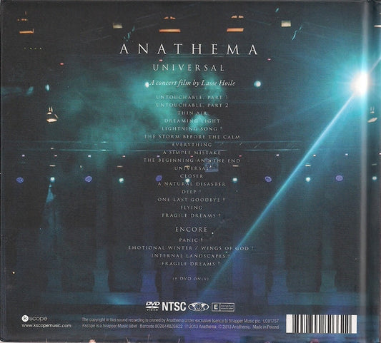 Anathema : Universal (CD, Album + DVD-V, NTSC)