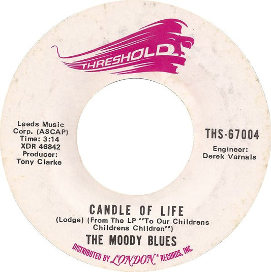 The Moody Blues : Question (7", Single, Styrene, Ter)