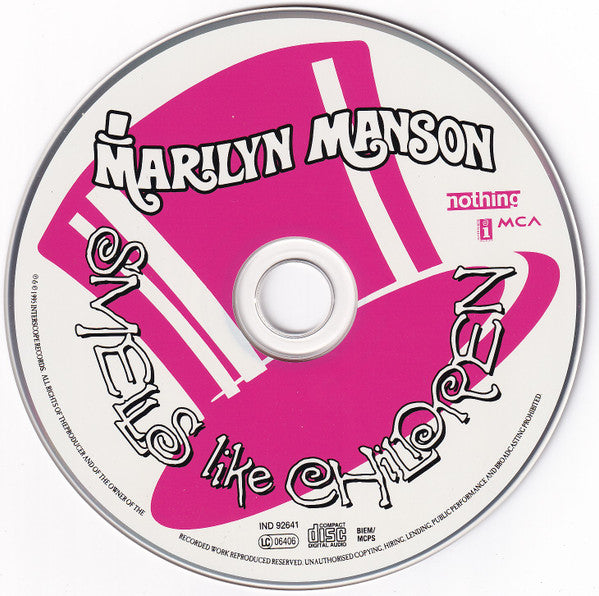 Marilyn Manson : Smells Like Children (CD, EP, RP)