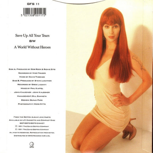 Cher : Save Up All Your Tears (7", Single, Sli)