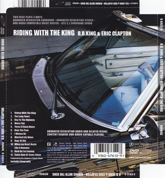 B.B. King & Eric Clapton : Riding With The King (DVD-V, Album, Multichannel)