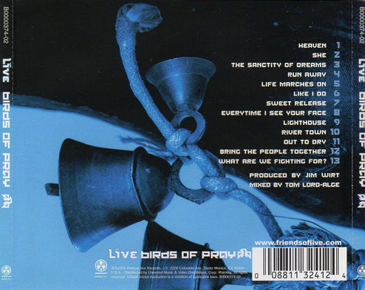 Live : Birds Of Pray (CD, Album)