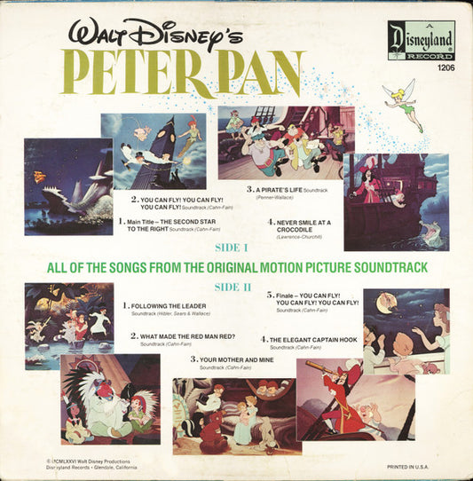 Various : Peter Pan (LP, Album, RE)