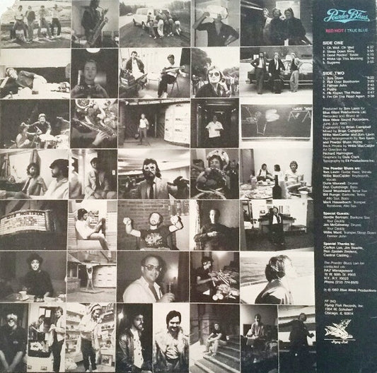 Powder Blues : Red Hot/True Blue (LP, Album)