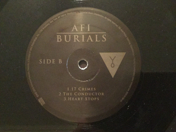 AFI : Burials (2xLP, Album)