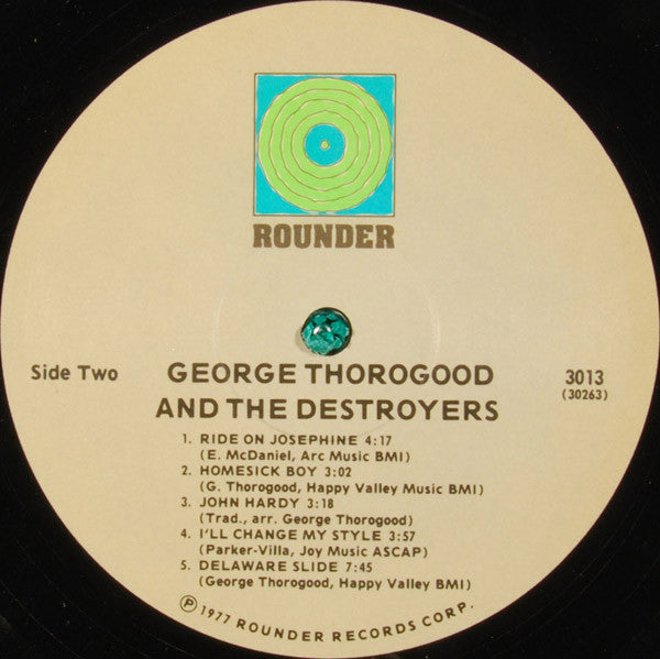 George Thorogood And The Destroyers* : George Thorogood And The Destroyers (LP, Album, RE)