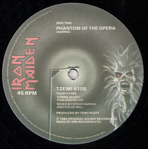 Iron Maiden : Women In Uniform (12", Single)