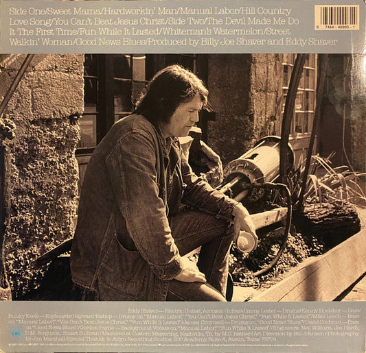 Billy Joe Shaver : Salt Of The Earth (LP, Album)