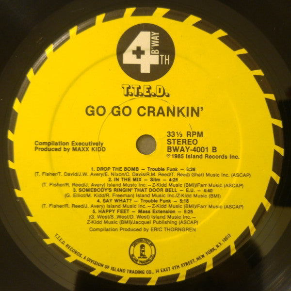 Various : Go Go Crankin' (LP, Comp)