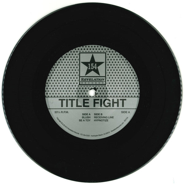 Title Fight : Spring Songs (7", EP, RP)