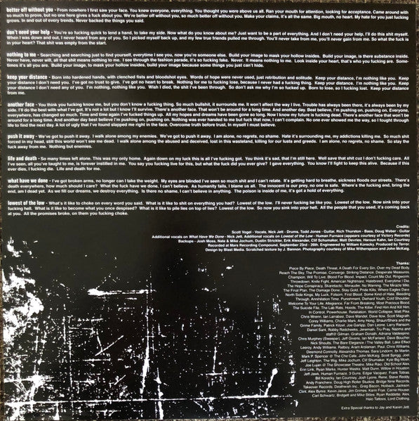 Terror (3) : Lowest Of The Low (LP, Album, RP, Red)