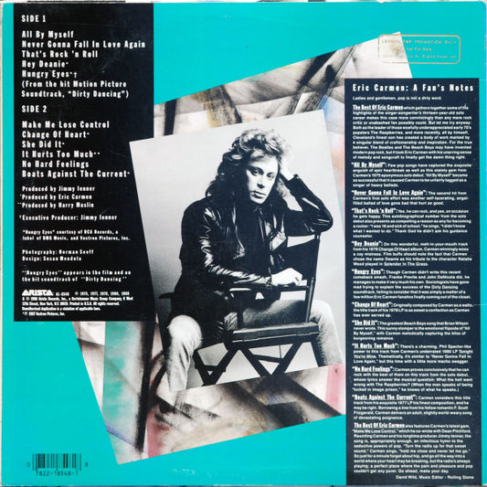 Eric Carmen : The Best Of Eric Carmen (LP, Comp, RE, Hau)
