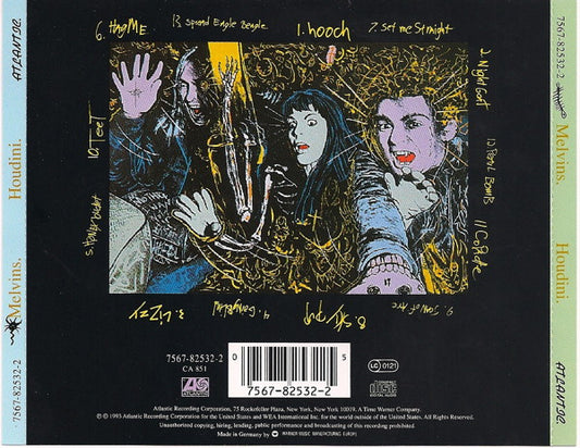 Melvins : Houdini (CD, Album)