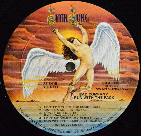 Bad Company (3) : Run With The Pack (LP, Album, Mon)