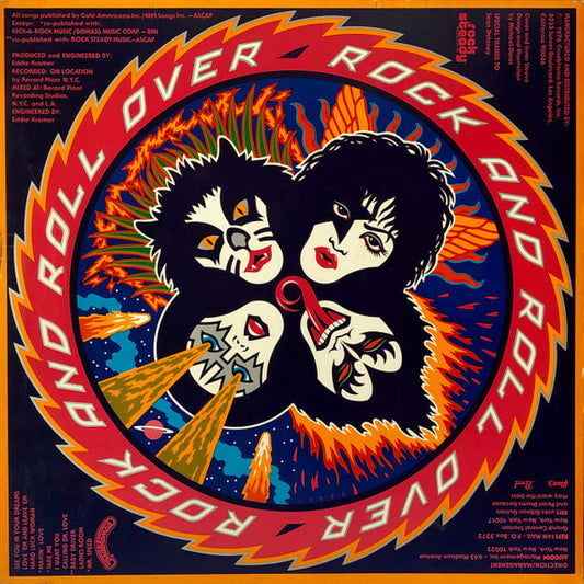 Kiss : Rock And Roll Over (LP, Album, Pit)