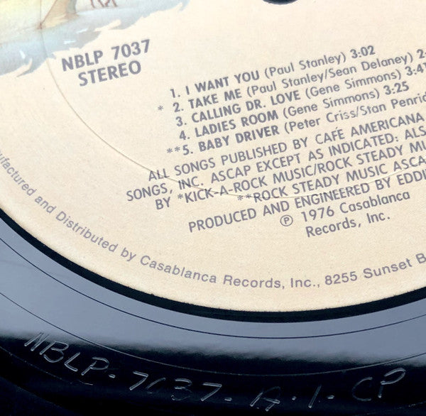 Kiss : Rock And Roll Over (LP, Album, Pit)