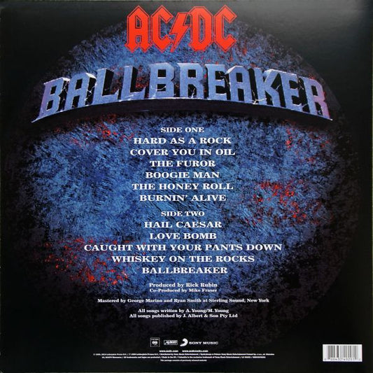 AC/DC : Ballbreaker (LP, Album, RE, RM, 180)