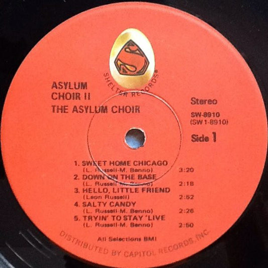 Leon Russell & Marc Benno : Asylum Choir II (LP, Album, Win)