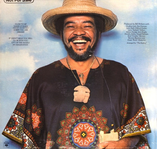 Bill Withers : Naked & Warm (LP, Album, San)