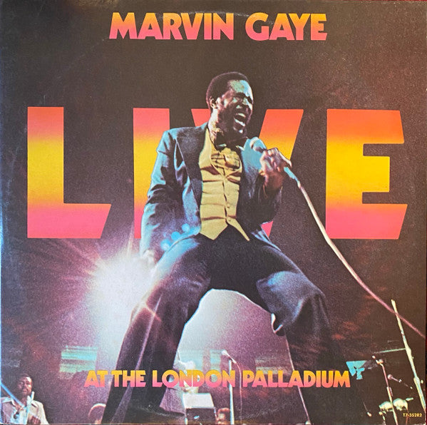 Marvin Gaye : Live At The London Palladium (2xLP, Album, Ric)