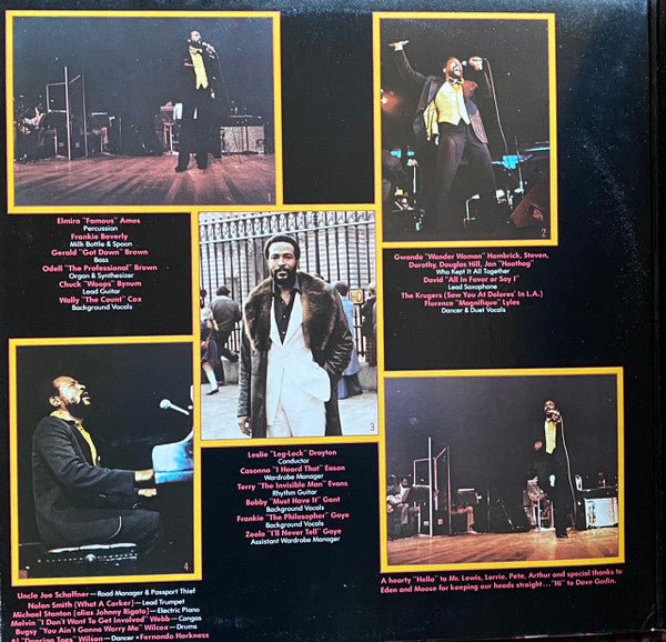 Marvin Gaye : Live At The London Palladium (2xLP, Album, Ric)