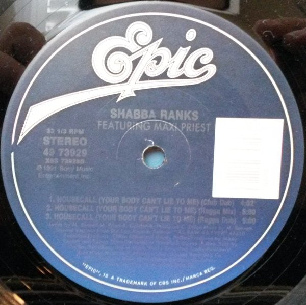 Shabba Ranks : Housecall (Your Body Can't Lie To Me) (12")