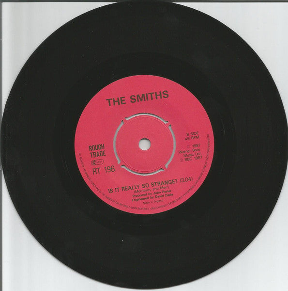 The Smiths : Sheila Take A Bow (7", Single, MPO)