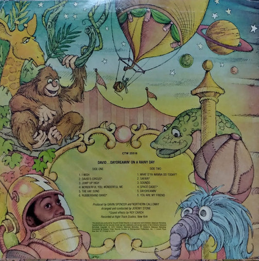 David (188) : David Daydreamin' On A Rainy Day (LP, Album)