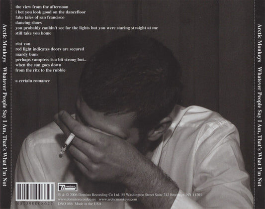 Arctic Monkeys : Whatever People Say I Am, That's What I'm Not (CD, Album, RE)