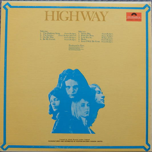 Free : Highway (LP, Album)