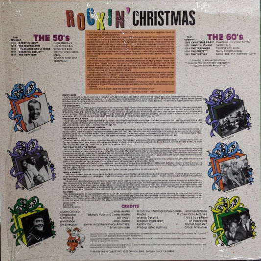 Various : Rockin' Christmas (LP, Comp)