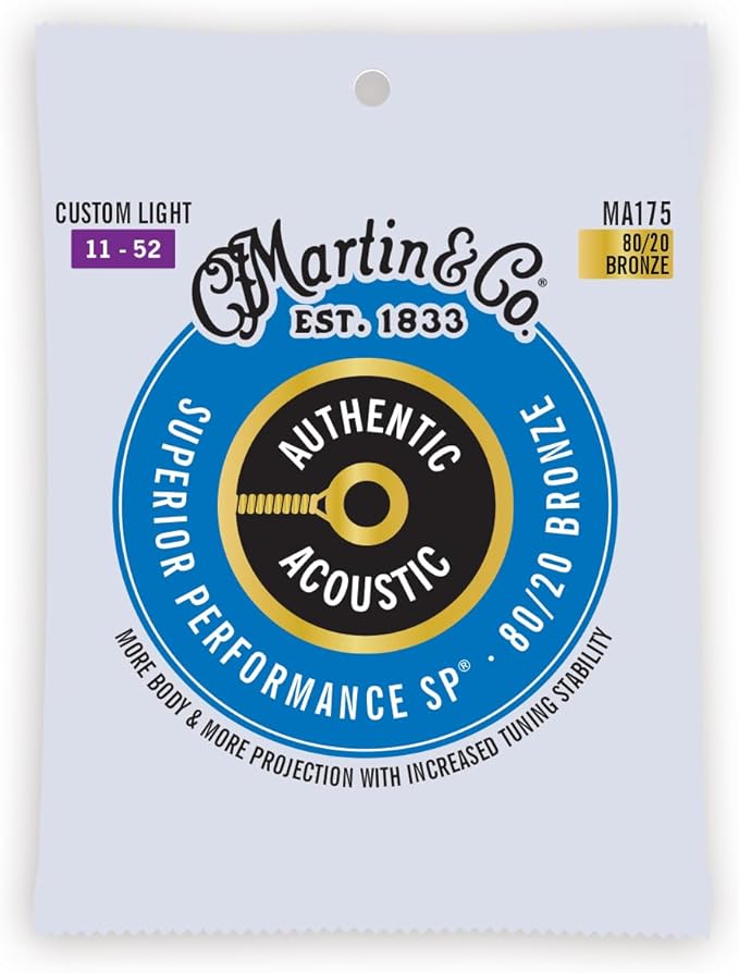 Martin & Co. 80/20 Bronze Custom Light 11-52 Acoustic Strings