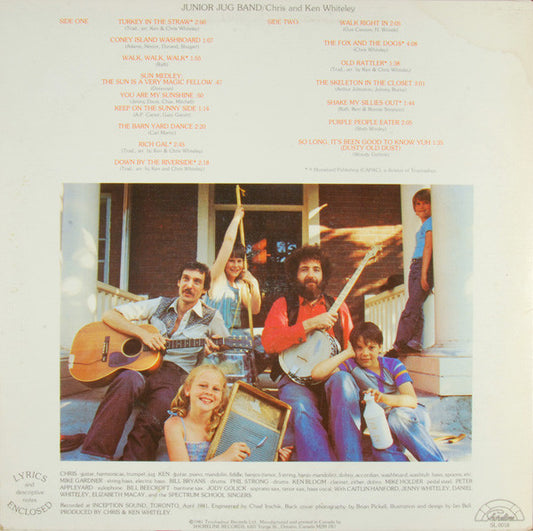 Chris* & Ken Whiteley In Junior Jug Band : Chris & Ken Whiteley In Junior Jug Band! (LP, Album)