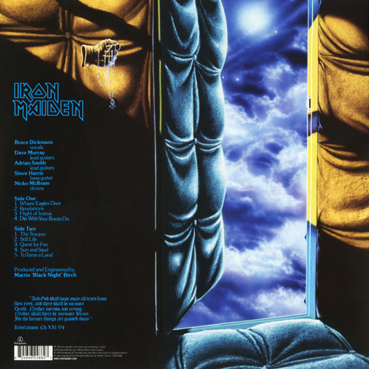 Iron Maiden : Piece Of Mind (LP, Album, RE, RM, 180)