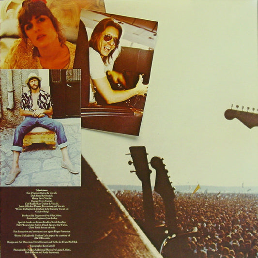 Eric Clapton : Backless (LP, Album, Sou)