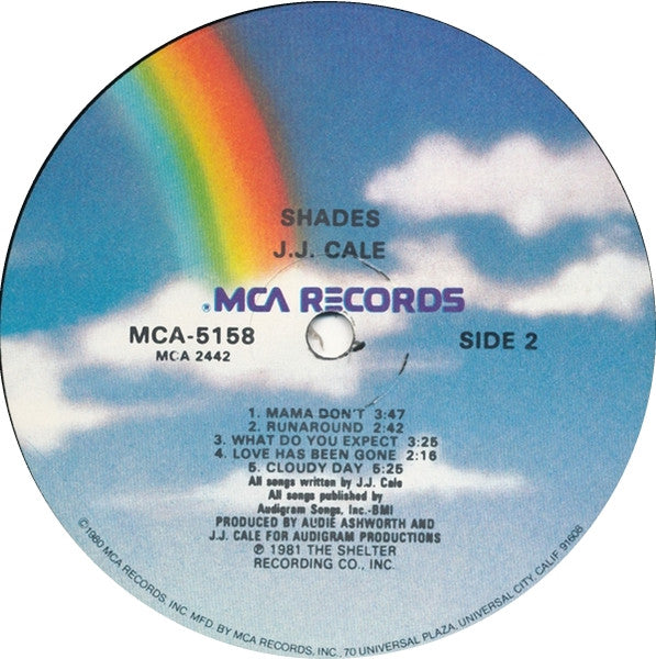 J.J. Cale : Shades (LP, Album)