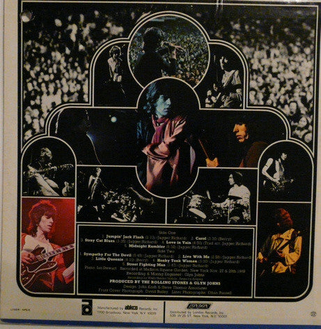 The Rolling Stones : Get Yer Ya-Ya's Out! - The Rolling Stones In Concert (LP, Album, Pit)