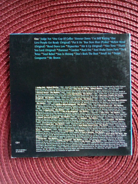 Bob Marley : Songs Of Freedom (4xCD, Comp, Club, RE + Box, Comp, Club, RE)