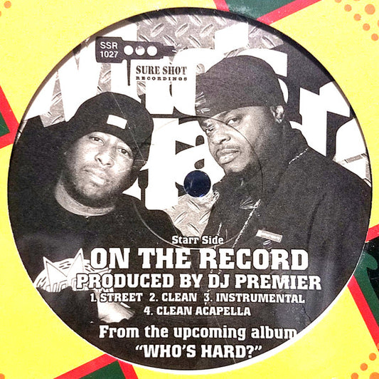 Big Shug : Do Ya / On The Record (12")