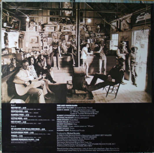 Jerry Jeff Walker : ¡Viva Terlingua! (LP, Album, Pin)