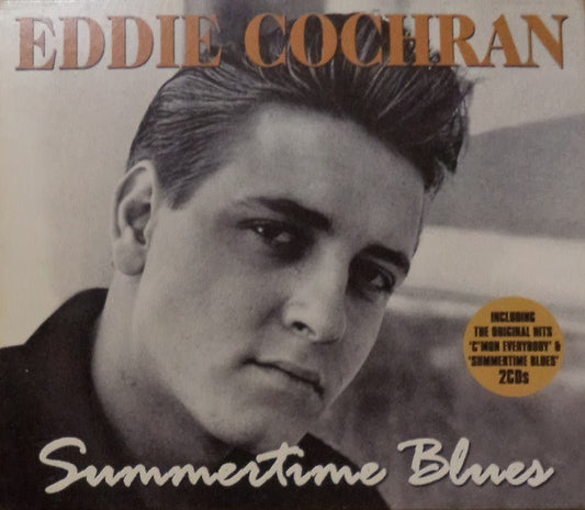 Eddie Cochran : Summertime Blues (2xCD, Comp, RM, Sli)