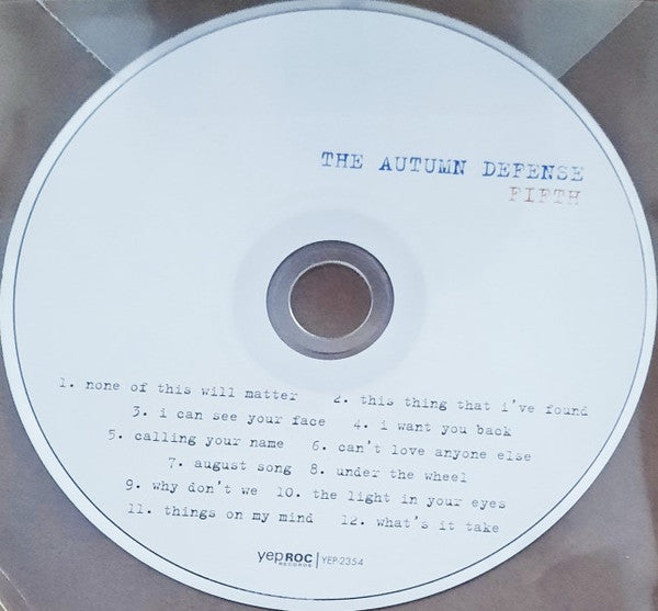 The Autumn Defense : Fifth (2xLP, 180 + CD, Album)