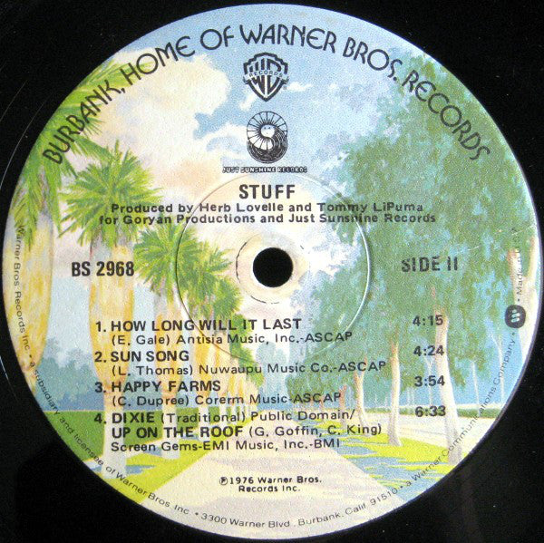 Stuff (2) : Stuff (LP, Album, Win)