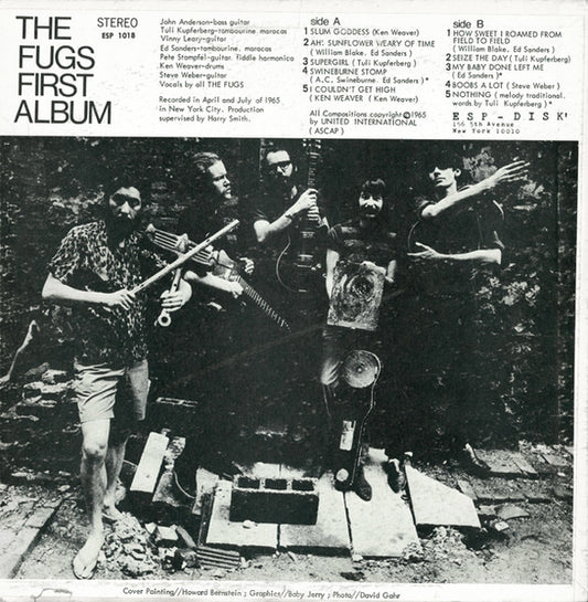 The Fugs : The Fugs First Album (LP, Album, RE)