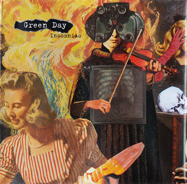 Green Day : Insomniac (CD, Album, RE, RP)