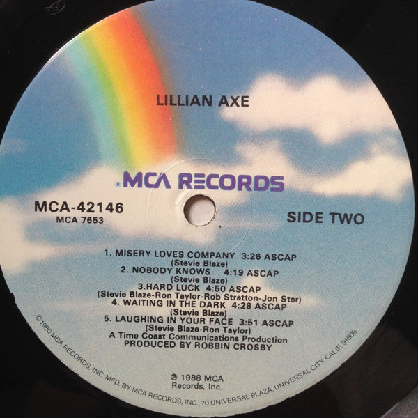 Lillian Axe : Lillian Axe (LP, Album)