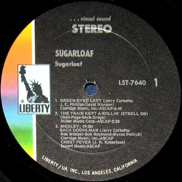 Sugarloaf : Sugarloaf (LP, Album, All)