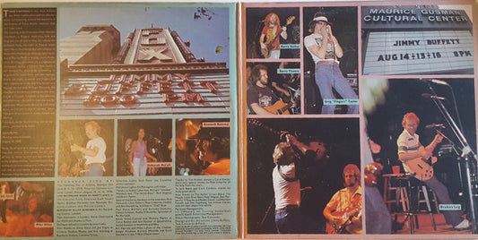 Jimmy Buffett : "You Had To Be There" - Recorded Live (2xLP, Album, Gat)